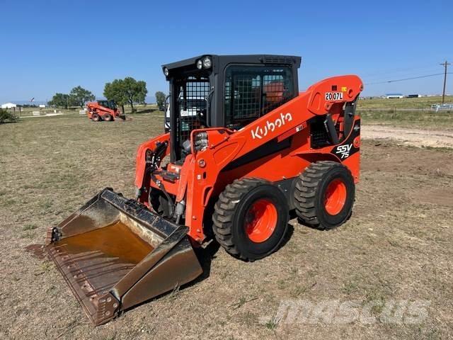 Kubota SSV75 Carregadoras de direcção deslizante