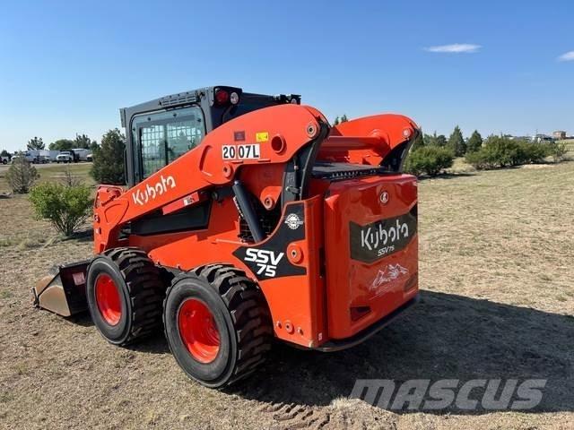 Kubota SSV75 Carregadoras de direcção deslizante
