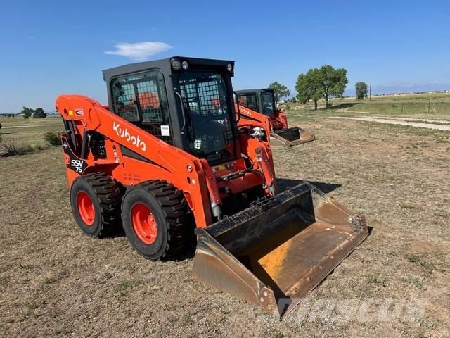 Kubota SSV75 Carregadoras de direcção deslizante