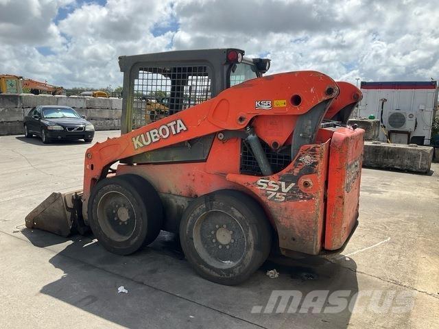 Kubota SSV75 Carregadoras de direcção deslizante