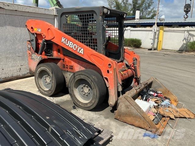 Kubota SSV75 Carregadoras de direcção deslizante