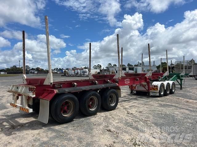  Plunkett Reboques de transporte de troncos