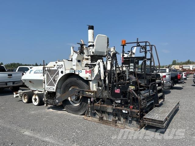 Roadtec RP-190 Pavimentadoras de asfalto