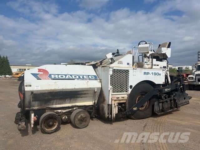 Roadtec RP190E Pavimentadoras de asfalto