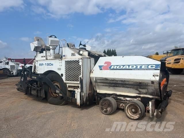 Roadtec RP190E Pavimentadoras de asfalto