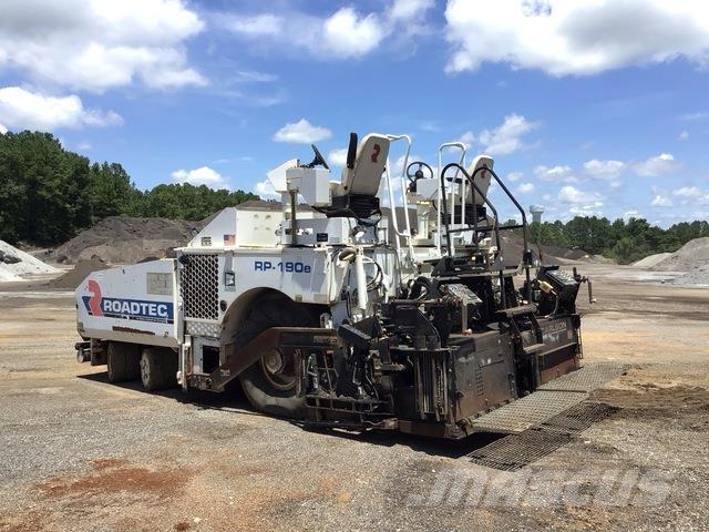 Roadtec RP190E Pavimentadoras de asfalto