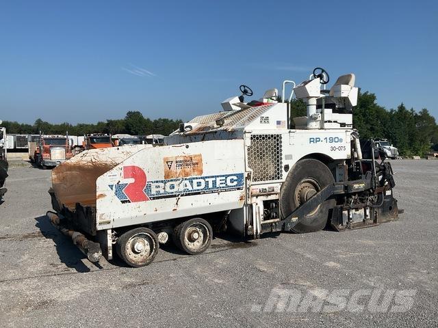 Roadtec RP190E Pavimentadoras de asfalto