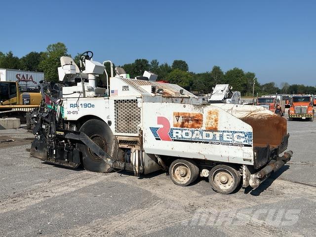 Roadtec RP190E Pavimentadoras de asfalto