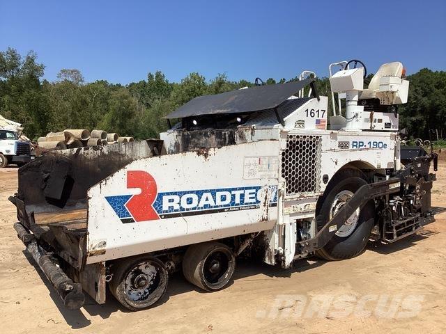 Roadtec RP190E Pavimentadoras de asfalto