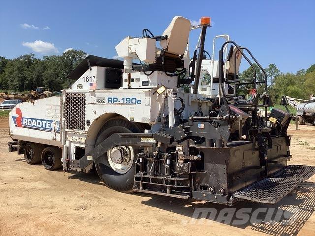 Roadtec RP190E Pavimentadoras de asfalto