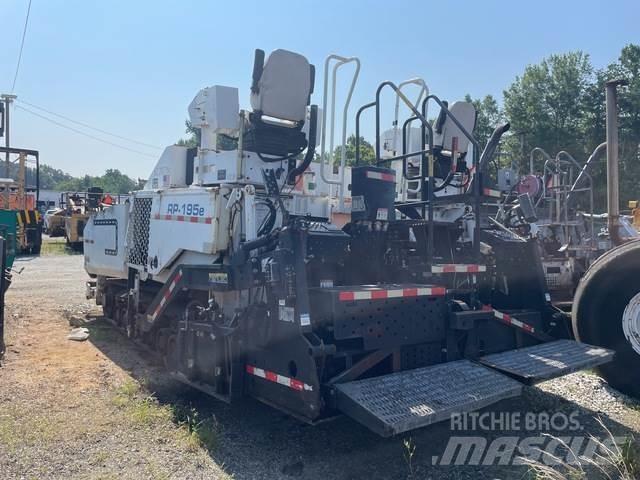 Roadtec RP195E Pavimentadoras de asfalto