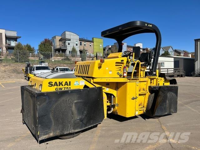 Sakai GW751 Cilindros Compactadores mistos