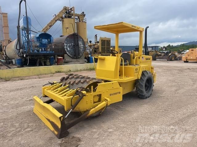 Sakai SV200TB Cilindros Compactadores monocilíndricos