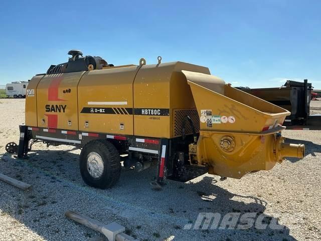 Sany HBT80C Camiões bomba Betão