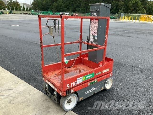 SkyJack SJ16 Plataformas de Mastro Vertical