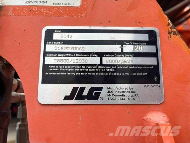 SkyTrak 8042 Manipuladores telescópicos