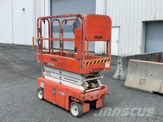 Snorkel S3219E Elevadores de tesoura