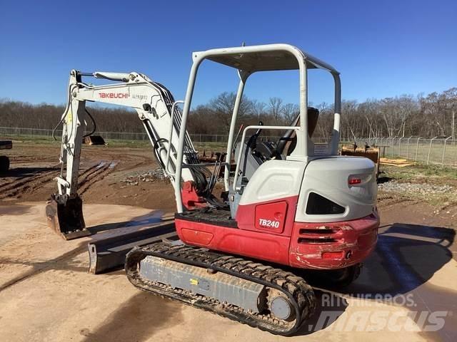 Takeuchi TB240 Escavadoras de rastos
