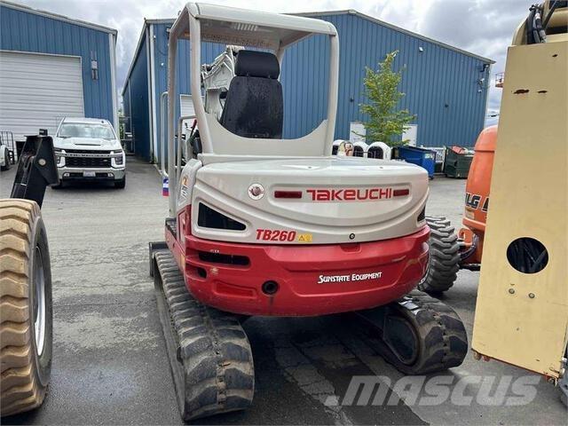 Takeuchi TB260 Escavadoras de rastos