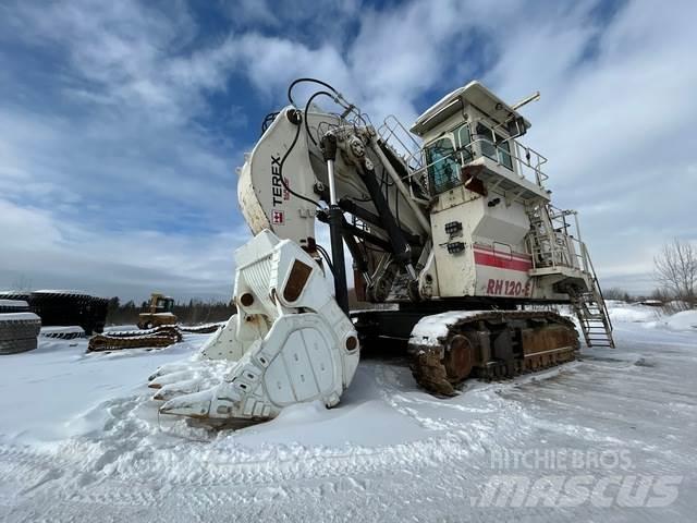 Terex RH120E Escavadoras com Pá frontal
