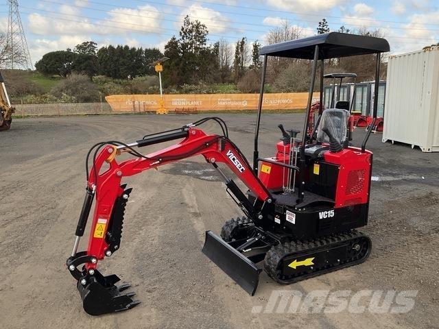 Vicsec VC15J-R Mini Escavadoras <7t