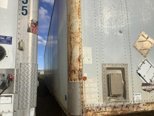 Wabash DVCVHPC Reboques de caixa fechada