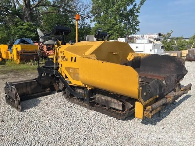 Weiler P385B Pavimentadoras de asfalto