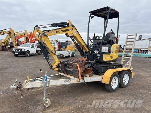Yanmar ViO17-A Mini Escavadoras <7t