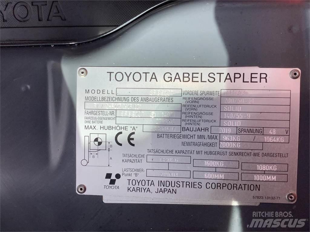 Toyota 8FBE20T Empilhadores eléctricos