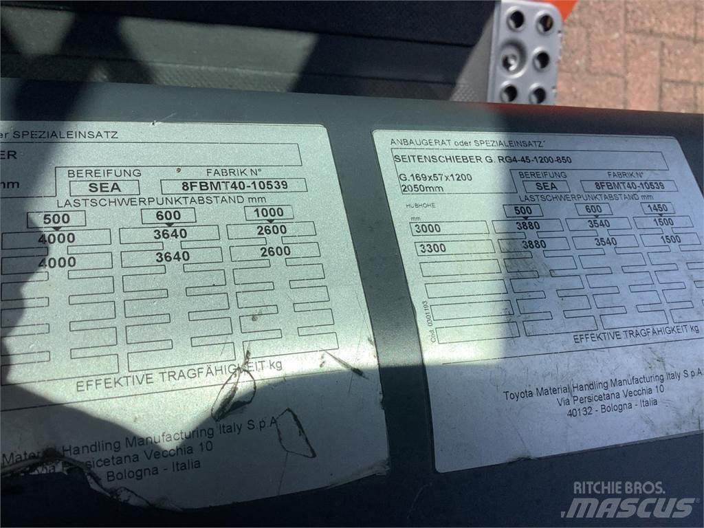 Toyota 8FBMT40 Empilhadores eléctricos