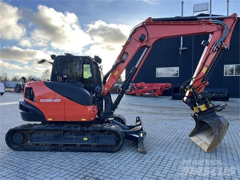 Kubota KX080-4 Mini Escavadoras <7t