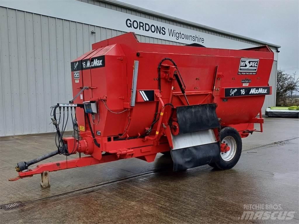 Hi-Spec MIXMAX 16 Alimentadores de misturadoras