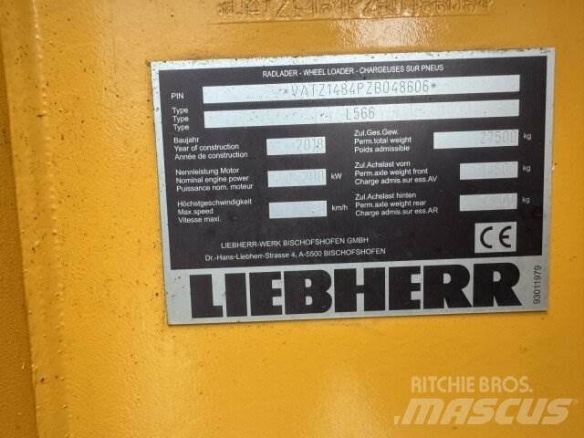 Liebherr L 566 / Waage Pás carregadoras de rodas
