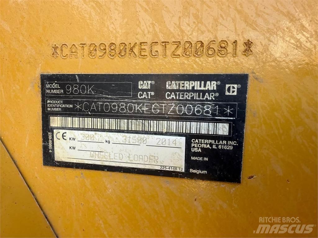 CAT 980K Pás carregadoras de rodas