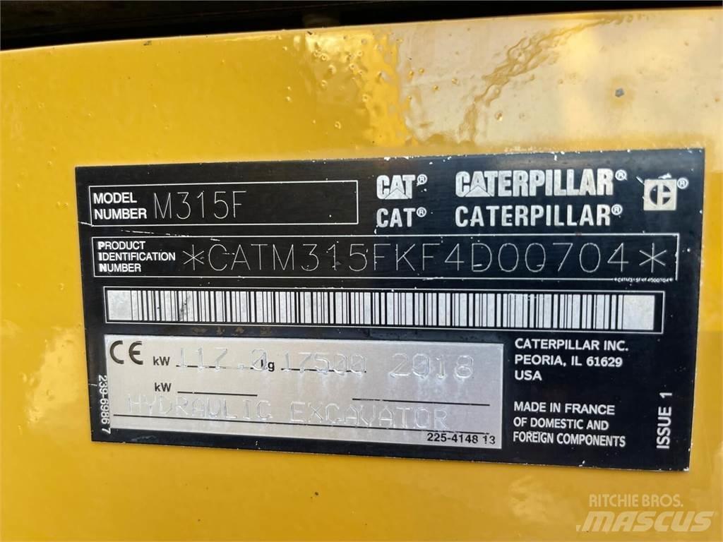 CAT M315F Escavadoras de rodas