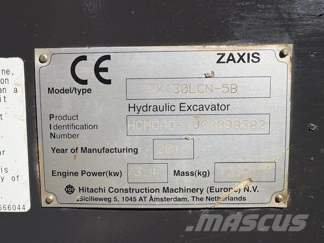 Hitachi ZX130-5 Escavadoras de rastos