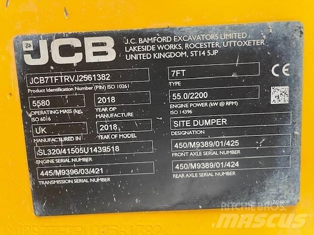JCB 7T-1 Dumpers de obras