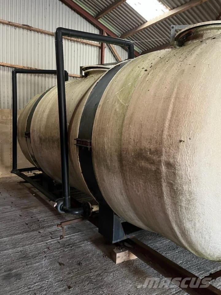  15.000 L vandtank Colectores de recepção, sopradores e elevadores