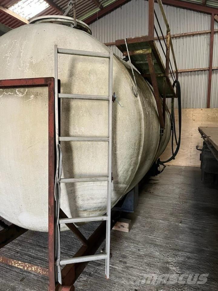  15.000 L vandtank Colectores de recepção, sopradores e elevadores