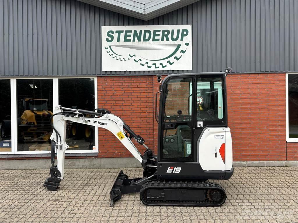 Bobcat E19 Mini Escavadoras <7t