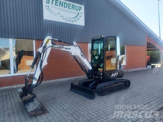 Bobcat E27 Mini Escavadoras <7t