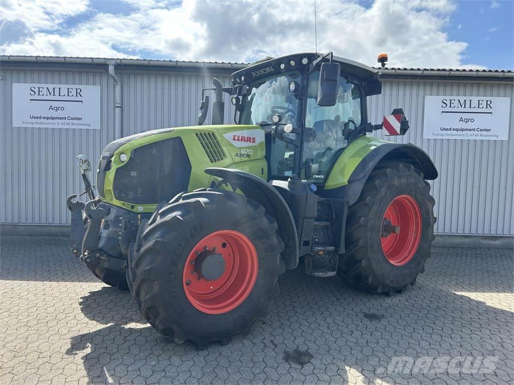 CLAAS AXION 870 Tratores Agrícolas usados