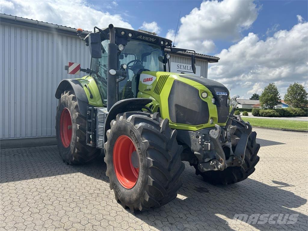CLAAS AXION 870 Tratores Agrícolas usados