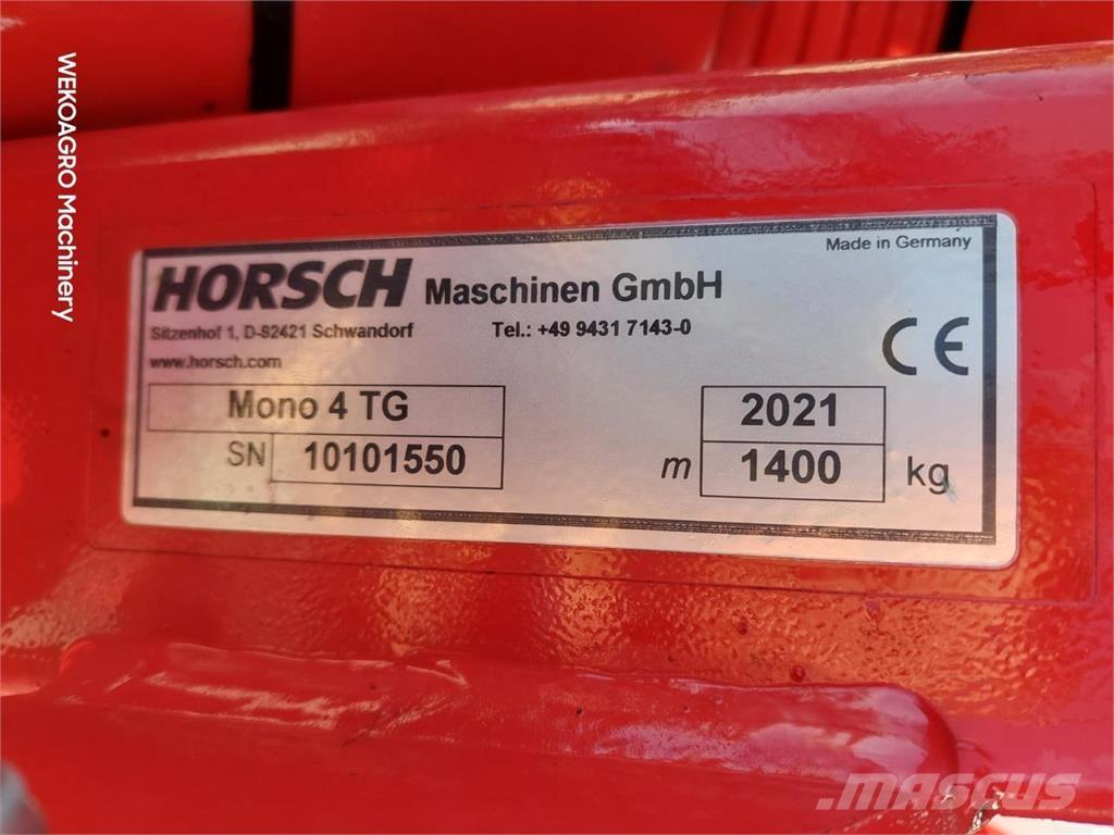 Horsch Mono 4 TG Charruas aivecas