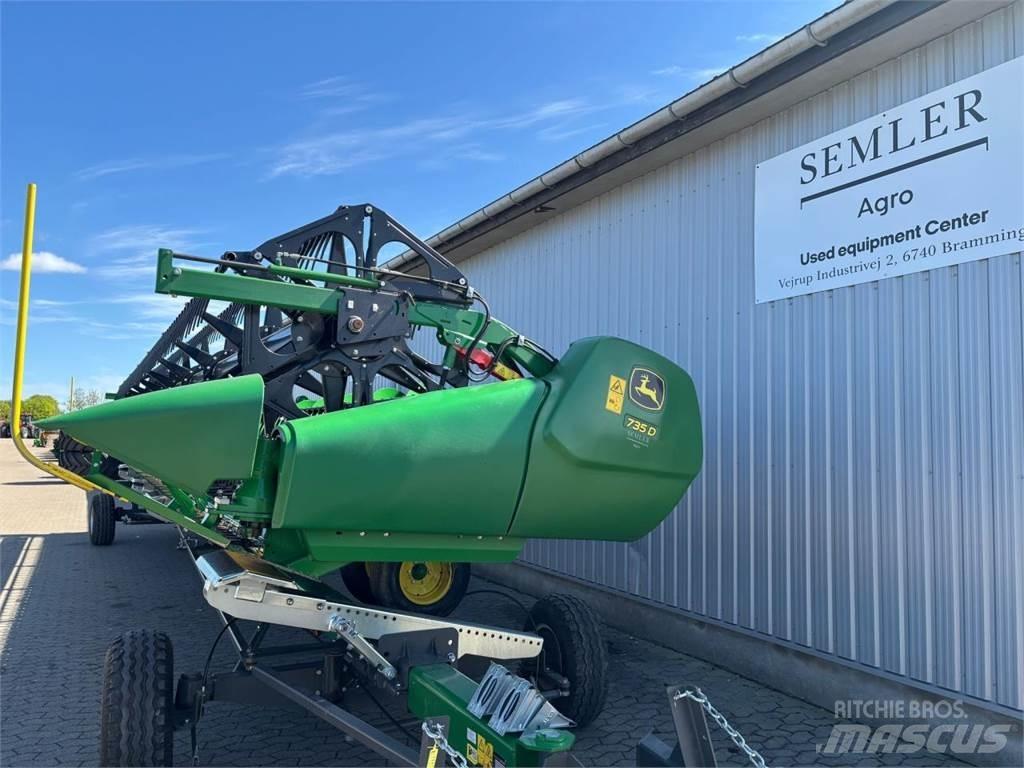John Deere 735D Ceifeiras debulhadoras compactas