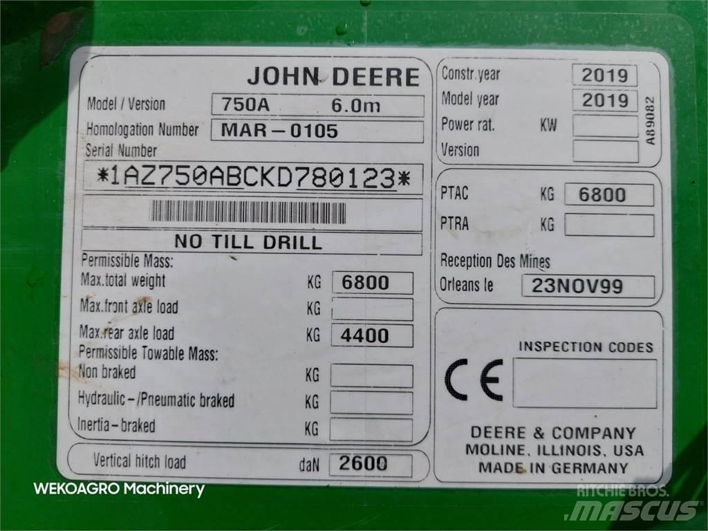 John Deere 750 A Perfuradoras