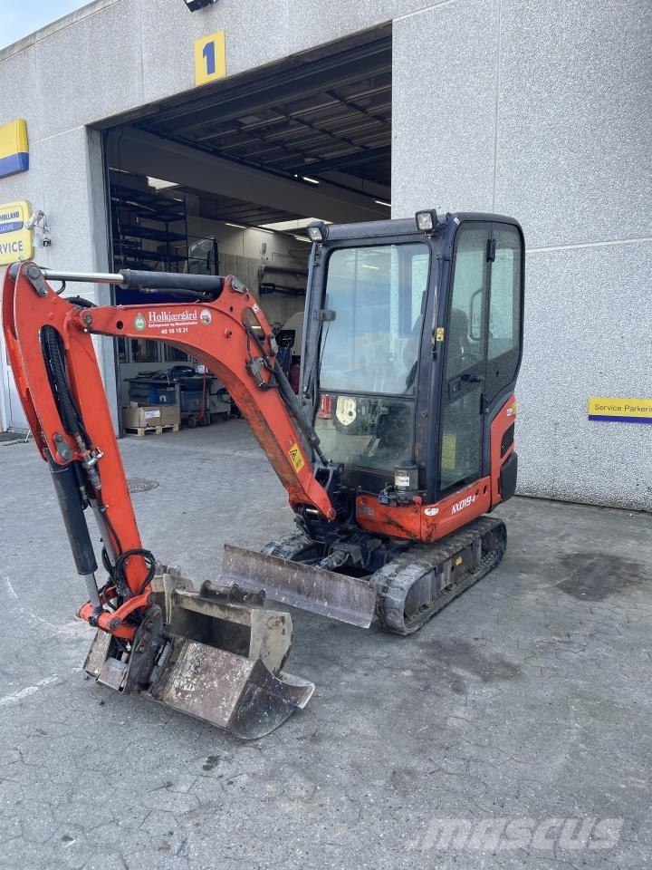 Kubota KX19-4 Mini Escavadoras <7t