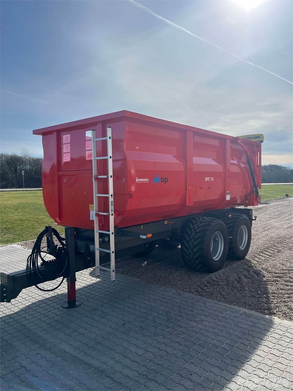 Mi SPC 16 HØJTIP. Reboques Agrícolas basculantes