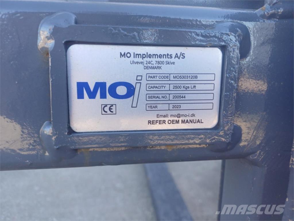 MO PALLEGAFFELSÆT Carregadoras frontais e escavadoras