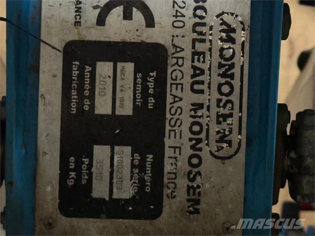 Monosem SÅMASKINE Perfuradoras combinadas